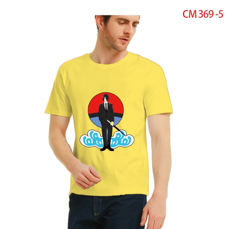 Naruto Printed short-sleeved cotton T-shirt from S to 3XL CM 369 5