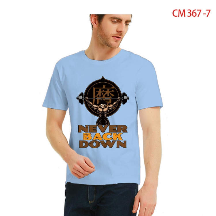 Naruto Printed short-sleeved cotton T-shirt from S to 3XL CM 367 7