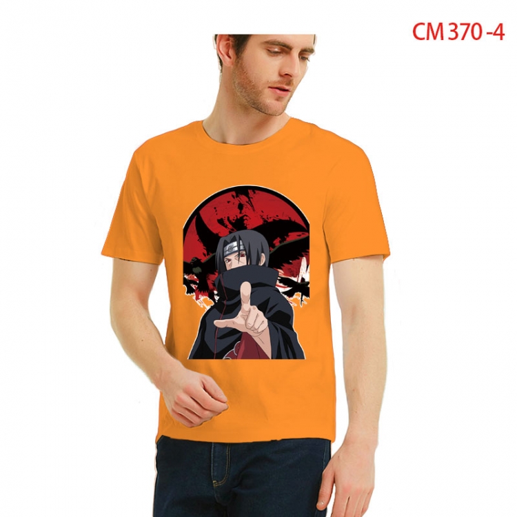 Naruto Printed short-sleeved cotton T-shirt from S to 3XL CM 370 4