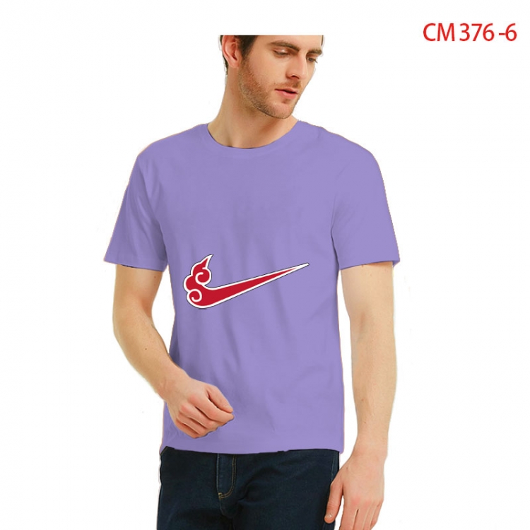 Naruto Printed short-sleeved cotton T-shirt from S to 3XL CM 376 6