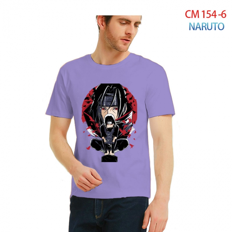 Naruto Printed short-sleeved cotton T-shirt from S to 3XL CM154
