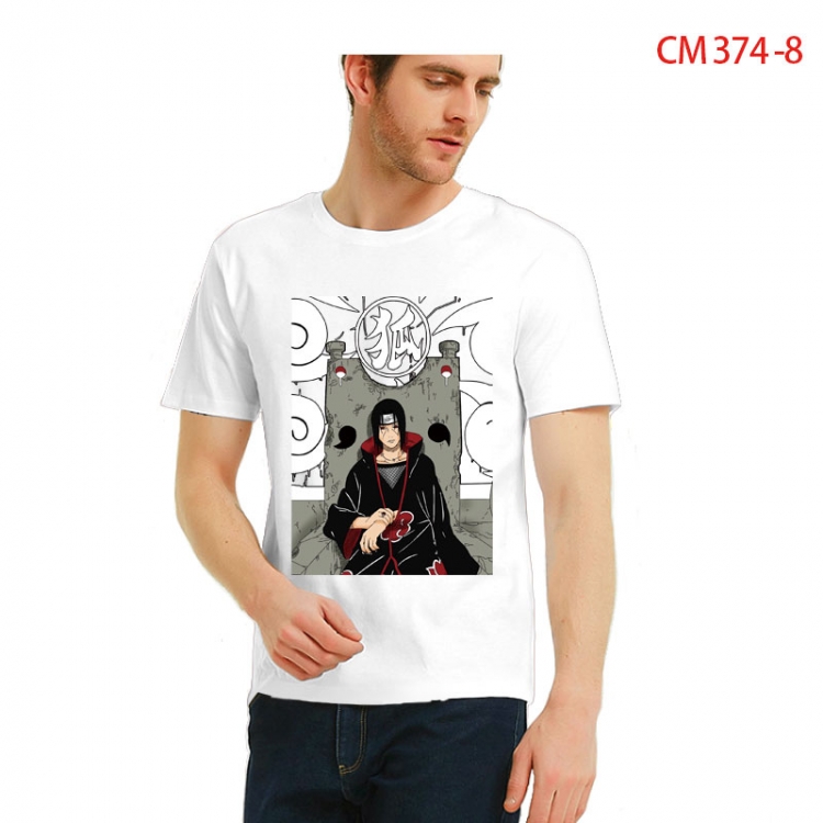 Naruto Printed short-sleeved cotton T-shirt from S to 3XL CM 374 8