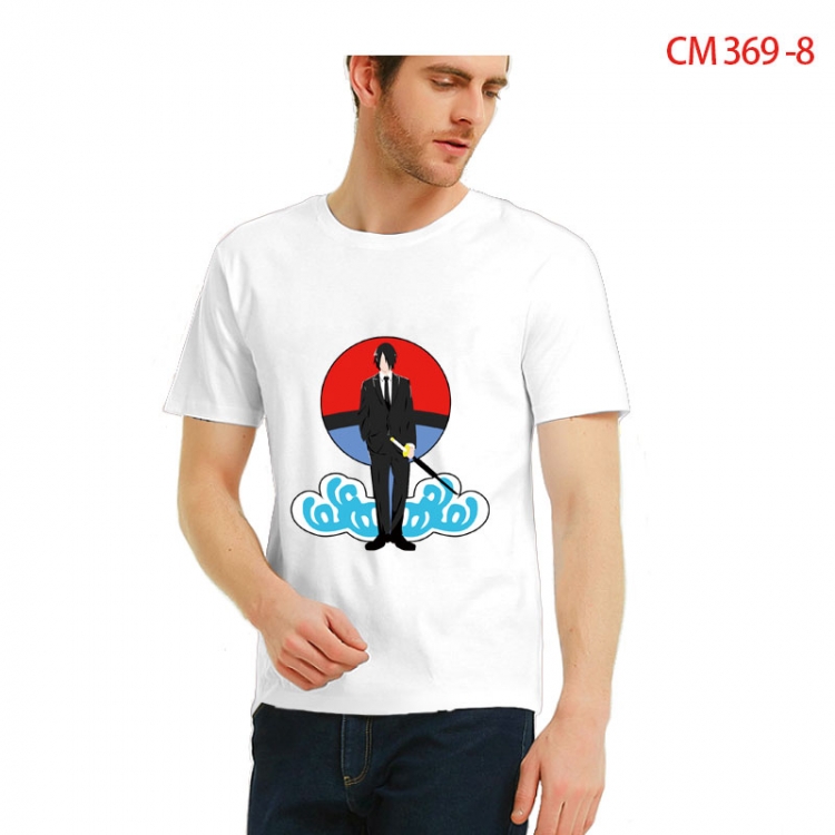 Naruto Printed short-sleeved cotton T-shirt from S to 3XL CM 369 8