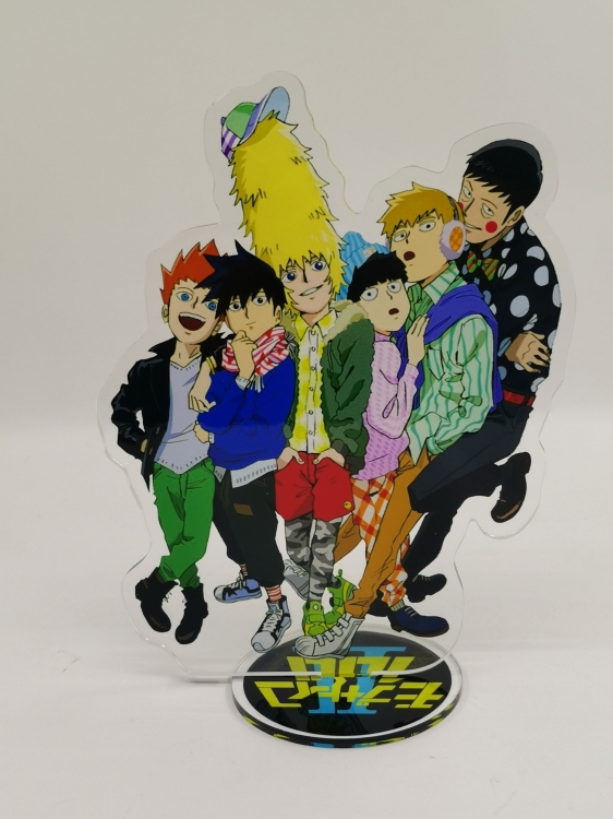 Mob Psycho 100 Anime Acrylic Laser licensing ornaments Style 2