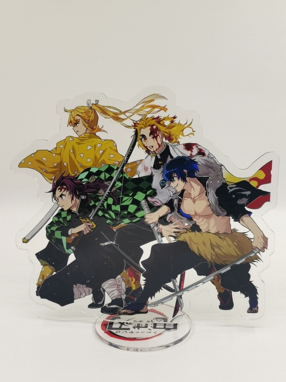 Demon Slayer Kimets Anime Acrylic Laser licensing ornaments Style 9