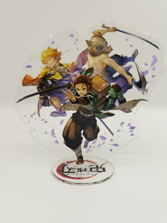 Demon Slayer Kimets Anime Acrylic Laser licensing ornaments Style 3