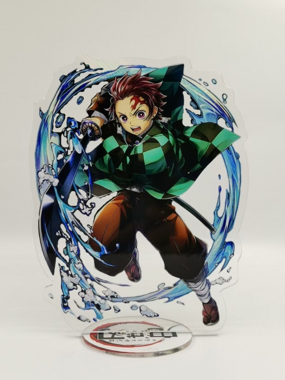 Demon Slayer Kimets Anime Acrylic Laser licensing ornaments Style 1