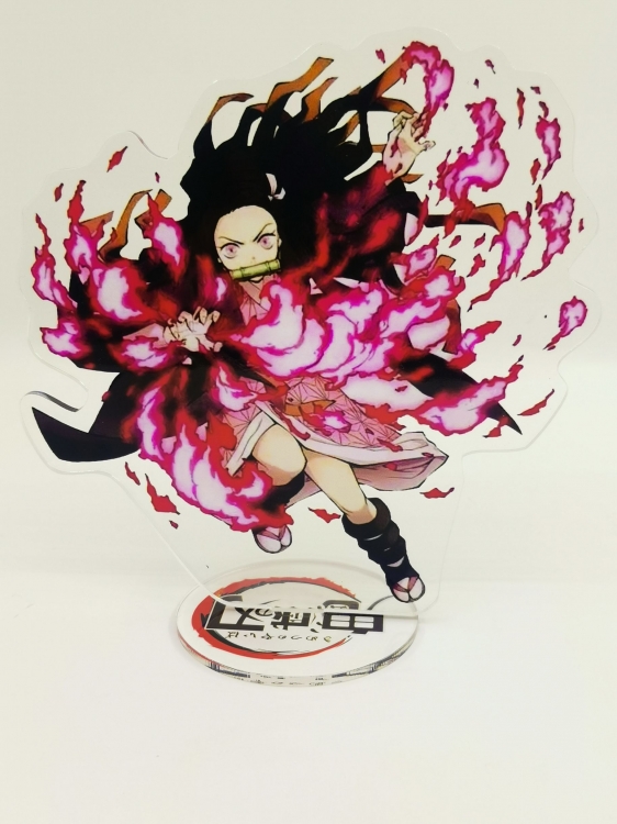 Demon Slayer Kimets Anime Acrylic Laser licensing ornaments Style 10