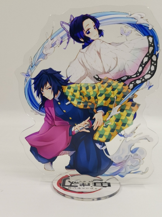 Demon Slayer Kimets Anime Acrylic Laser licensing ornaments Style 6