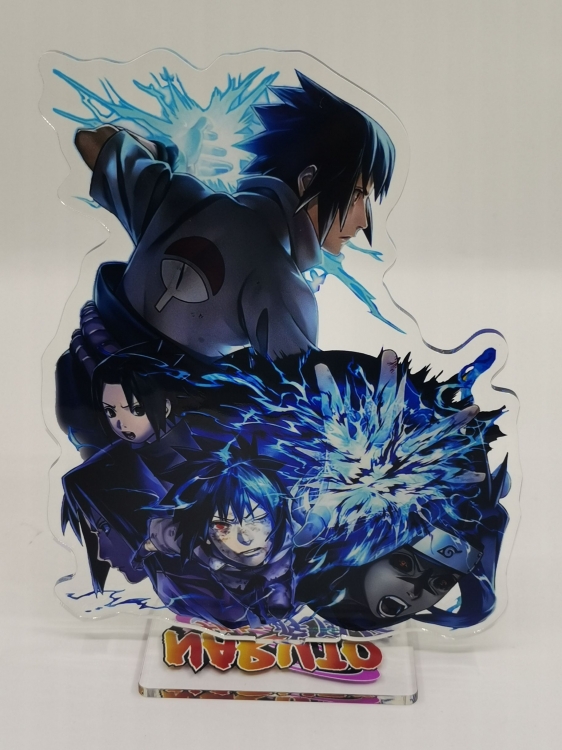 Naruto Anime Acrylic Laser licensing ornaments  standing plates   Style B
