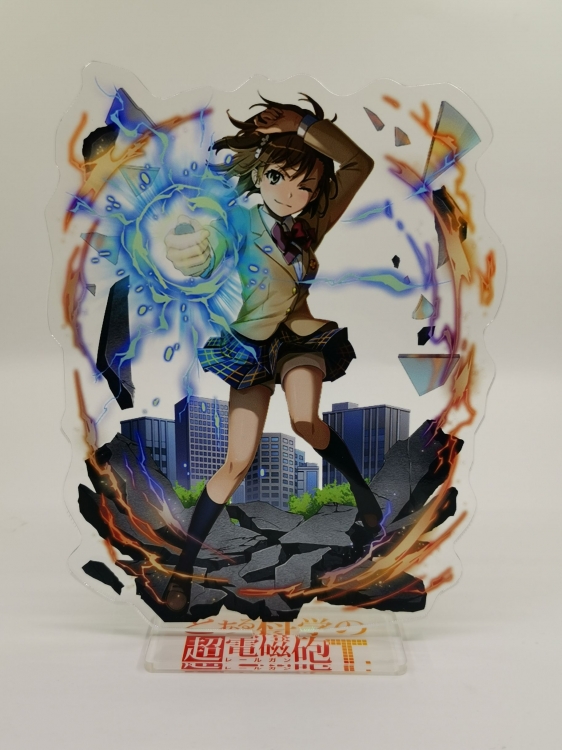 Toaru Kagaku no Railgun Anime ornaments Acrylic Standing Plates