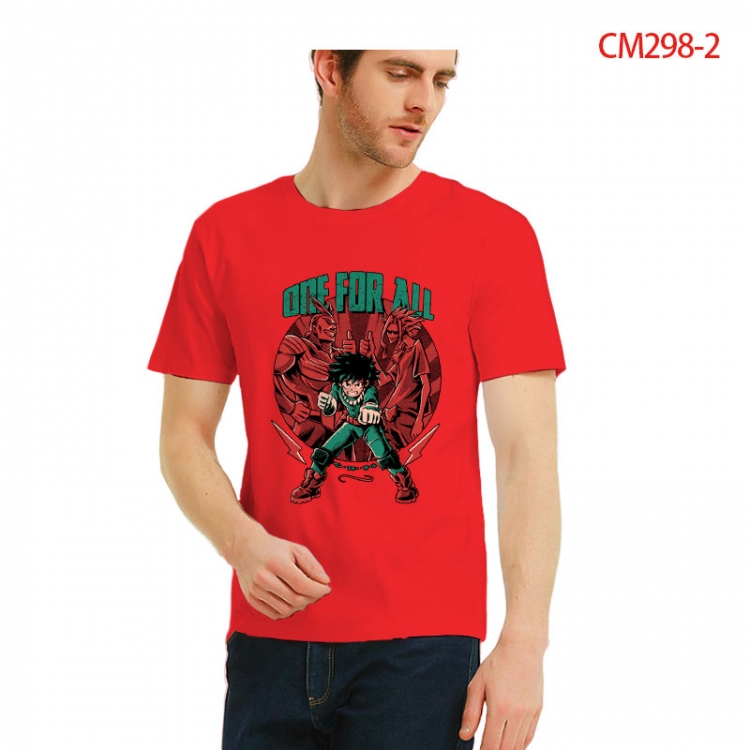 My Hero Academia Printed short-sleeved cotton T-shirt from S to 3XL CM298-2