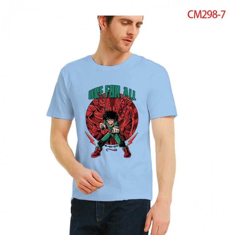 My Hero Academia Printed short-sleeved cotton T-shirt from S to 3XL  CM298-7