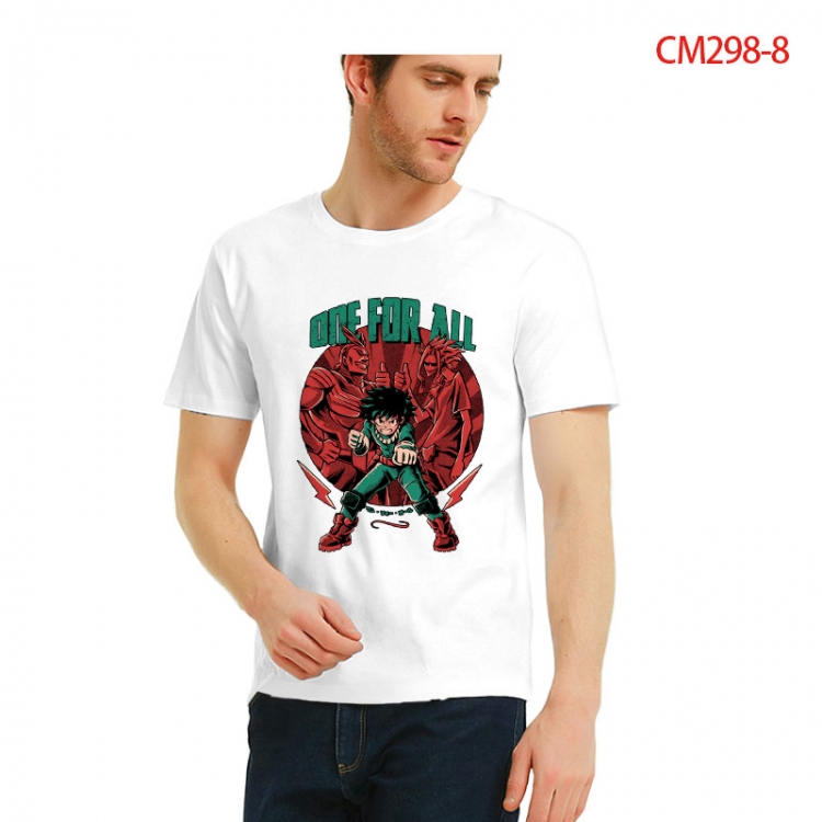 My Hero Academia Printed short-sleeved cotton T-shirt from S to 3XL CM298-8