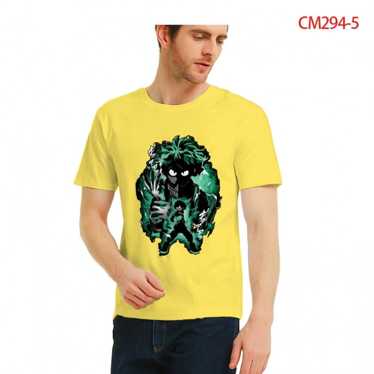 My Hero Academia Printed short-sleeved cotton T-shirt from S to 3XL CM294-5