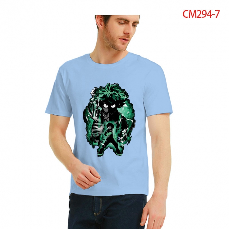 My Hero Academia Printed short-sleeved cotton T-shirt from S to 3XL CM294-7