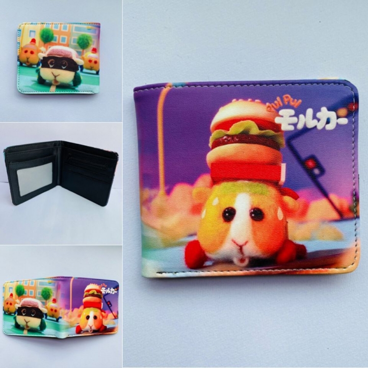PUI PUI two fold Short wallet 11X9.5CM 60G style A