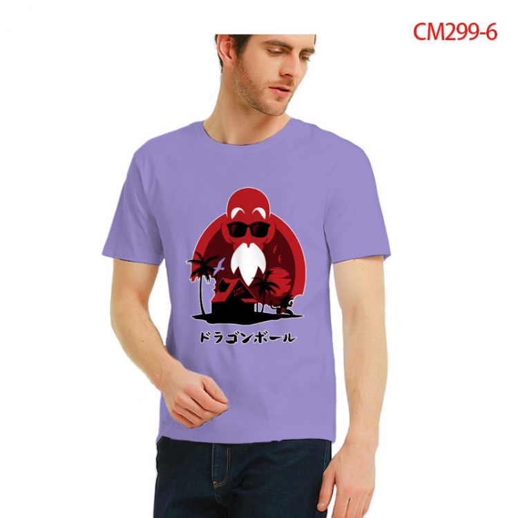 DRAGON BALL Printed short-sleeved cotton T-shirt from S to 3XL CM299-6