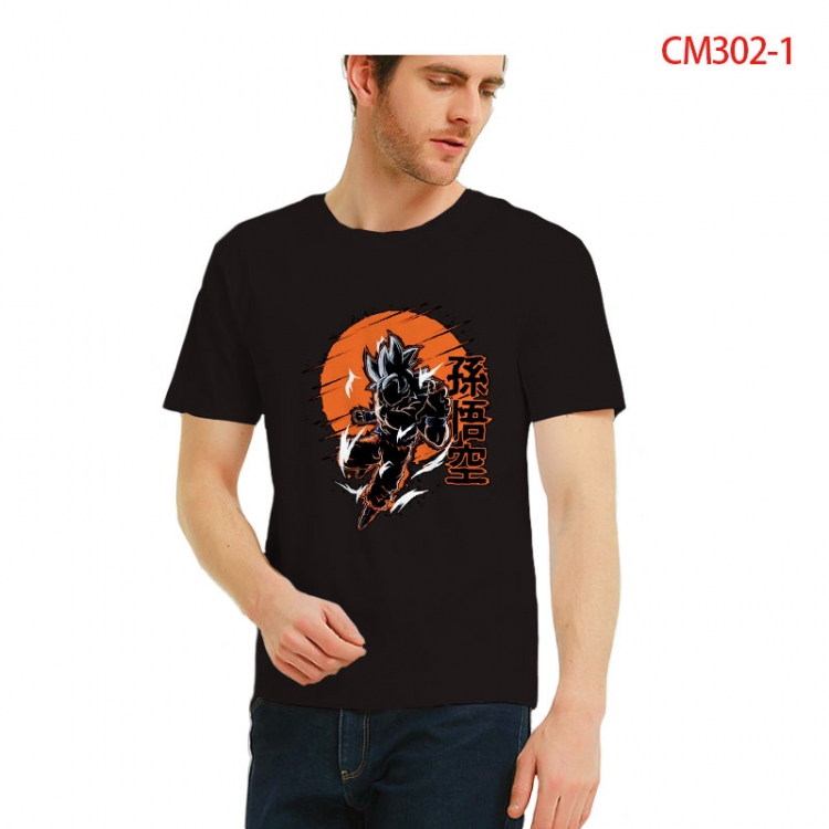DRAGON BALL Printed short-sleeved cotton T-shirt from S to 3XL CM302-1