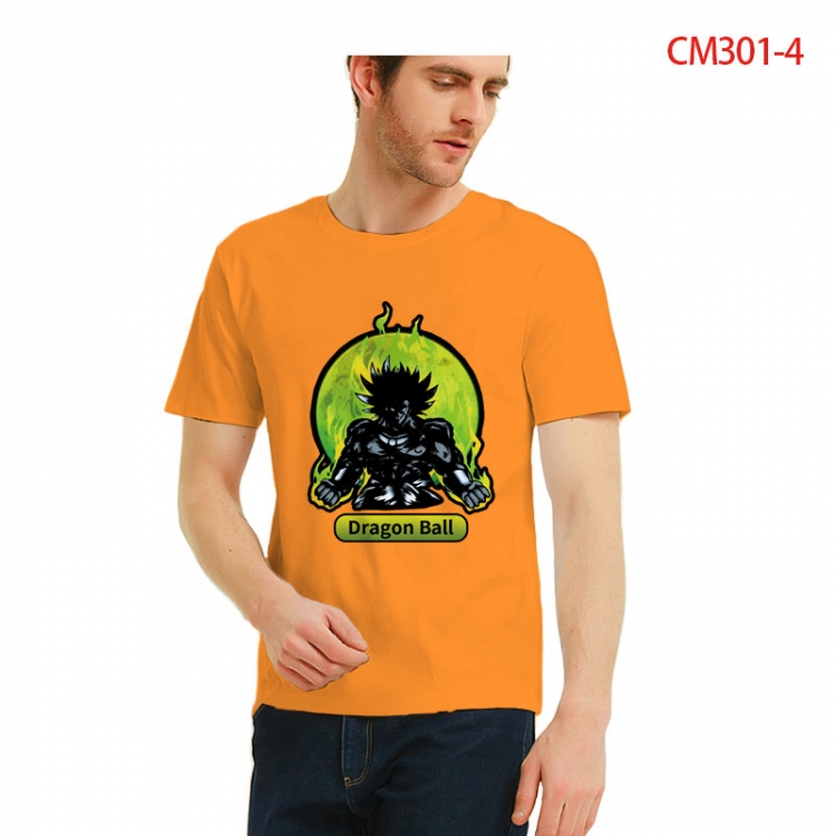 DRAGON BALL Printed short-sleeved cotton T-shirt from S to 3XL CM301-4