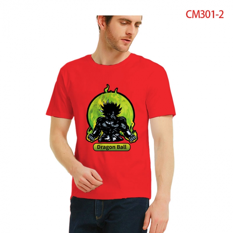 DRAGON BALL Printed short-sleeved cotton T-shirt from S to 3XL CM301-2