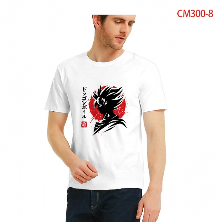 DRAGON BALL Printed short-sleeved cotton T-shirt from S to 3XL  CM300-8