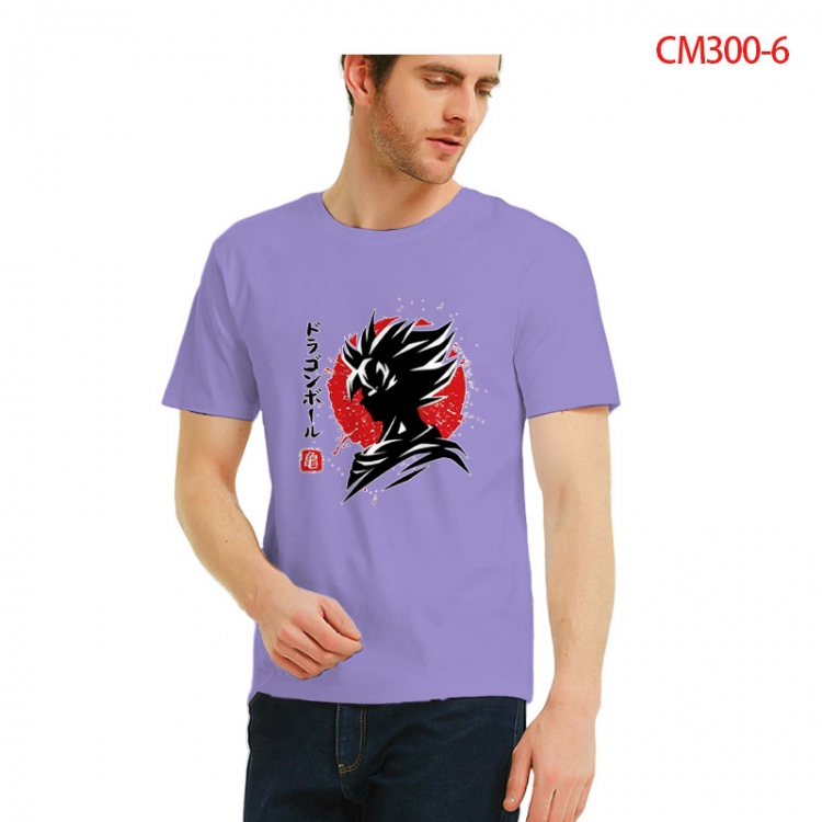 DRAGON BALL Printed short-sleeved cotton T-shirt from S to 3XL CM300-6