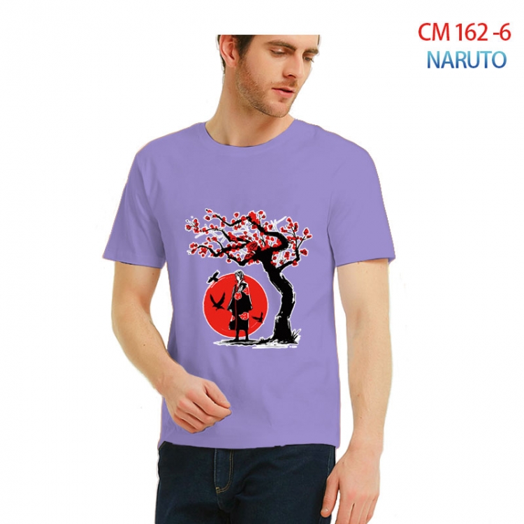 Naruto Printed short-sleeved cotton T-shirt from S to 3XL CM-162-6