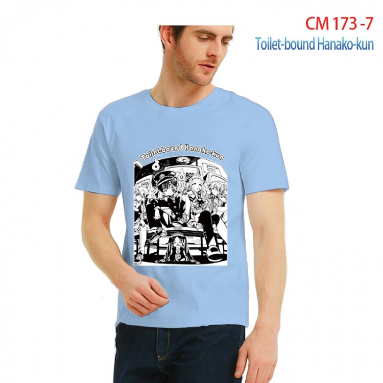 Naruto Printed short-sleeved cotton T-shirt from S to 3XL CM-173-7