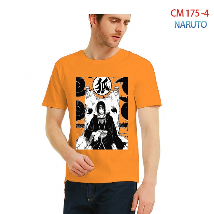 Naruto Printed short-sleeved cotton T-shirt from S to 3XL CM-175-4