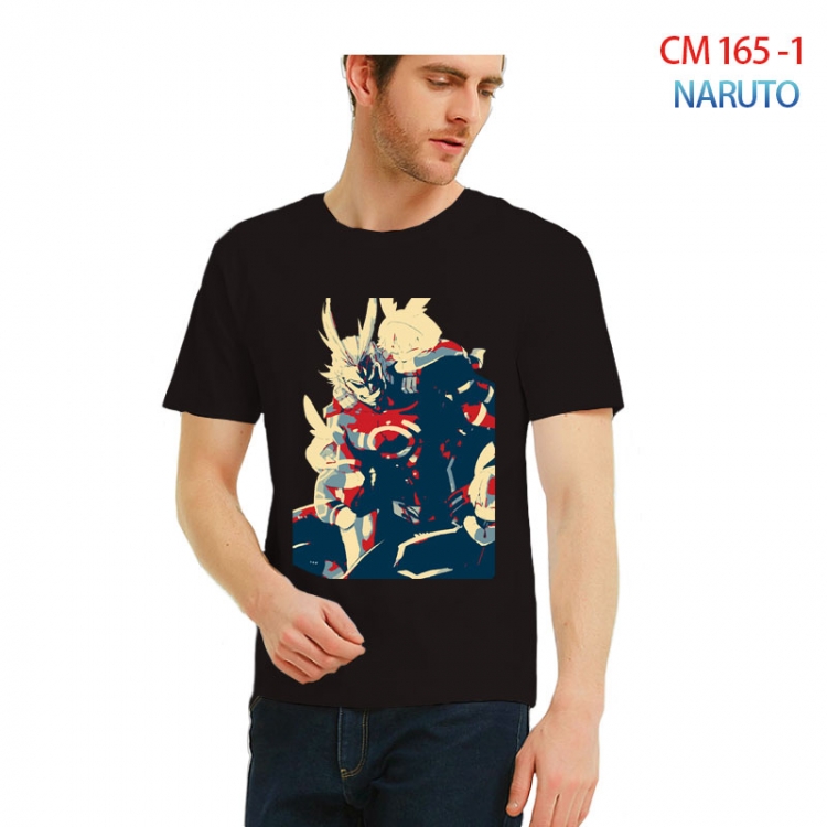 Naruto Printed short-sleeved cotton T-shirt from S to 3XL  CM-165-1