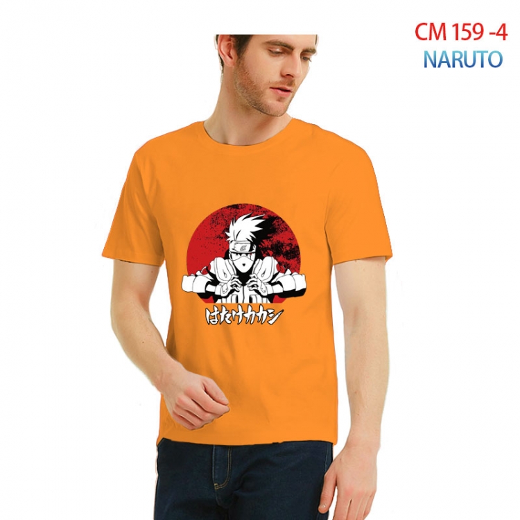 Naruto Printed short-sleeved cotton T-shirt from S to 3XL  CM-159-4