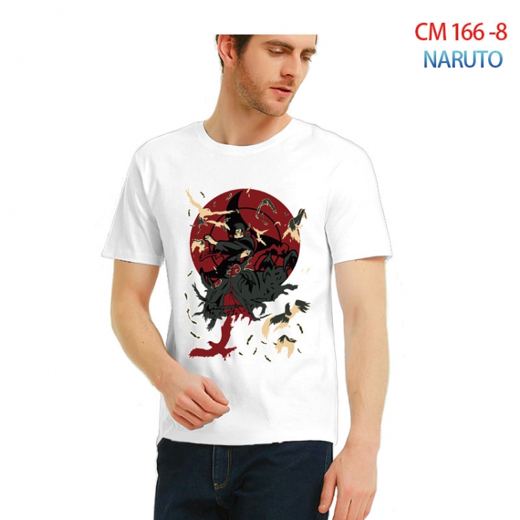 Naruto Printed short-sleeved cotton T-shirt from S to 3XL CM-166-8
