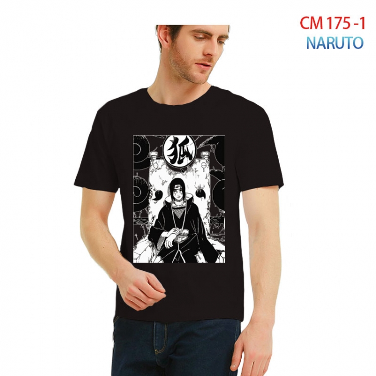 Naruto Printed short-sleeved cotton T-shirt from S to 3XL CM-175-1