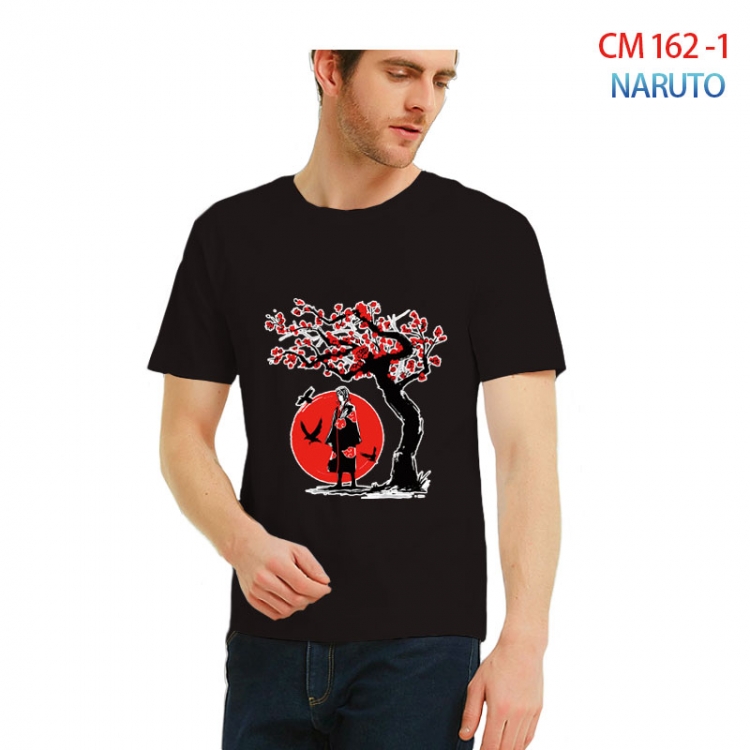 Naruto Printed short-sleeved cotton T-shirt from S to 3XL  CM-162-1