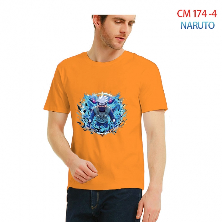 Naruto Printed short-sleeved cotton T-shirt from S to 3XL CM-174-4