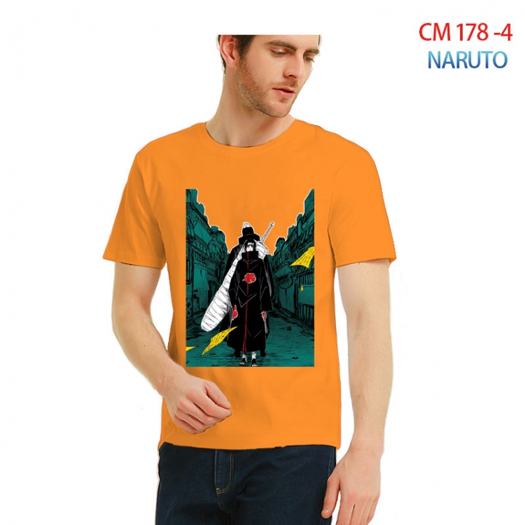 Naruto Printed short-sleeved cotton T-shirt from S to 3XL  CM-178-4