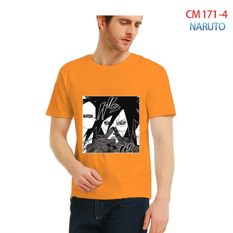 Naruto Printed short-sleeved cotton T-shirt from S to 3XL  CM-171-4