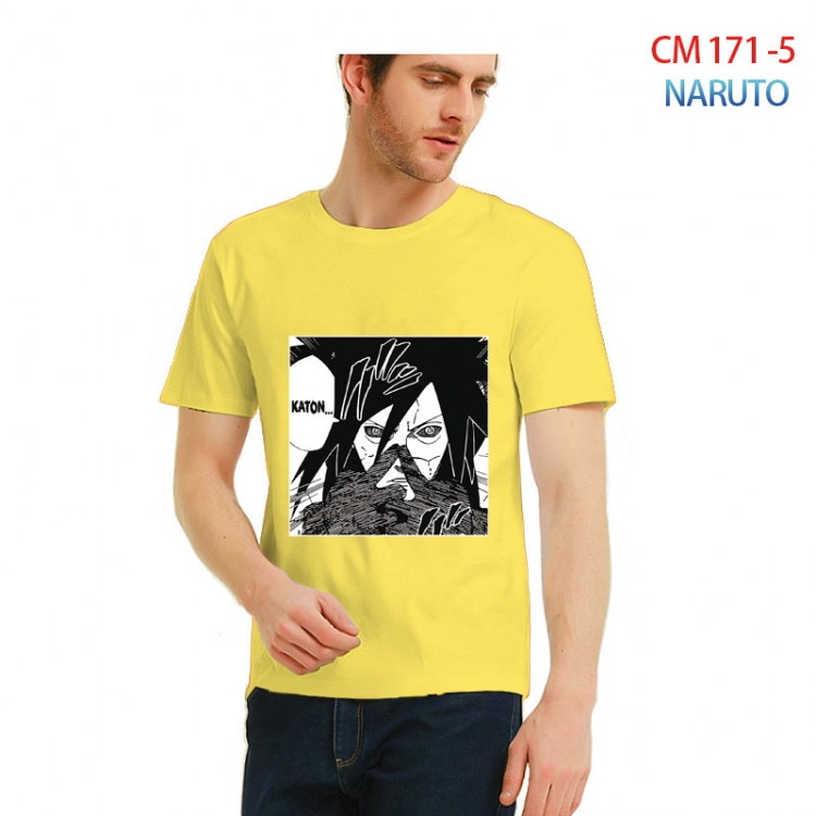 Naruto Printed short-sleeved cotton T-shirt from S to 3XL  CM-171-5