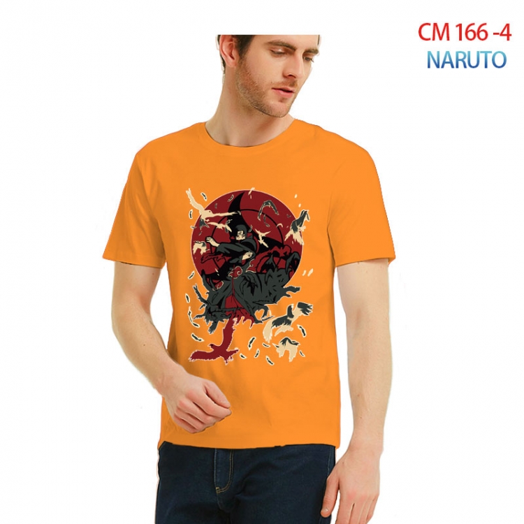 Naruto Printed short-sleeved cotton T-shirt from S to 3XL  CM-166-4
