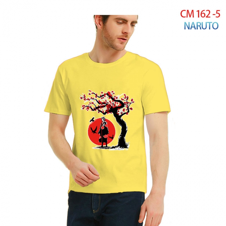 Naruto Printed short-sleeved cotton T-shirt from S to 3XL CM-162-5