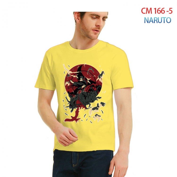 Naruto Printed short-sleeved cotton T-shirt from S to 3XL CM-166-5