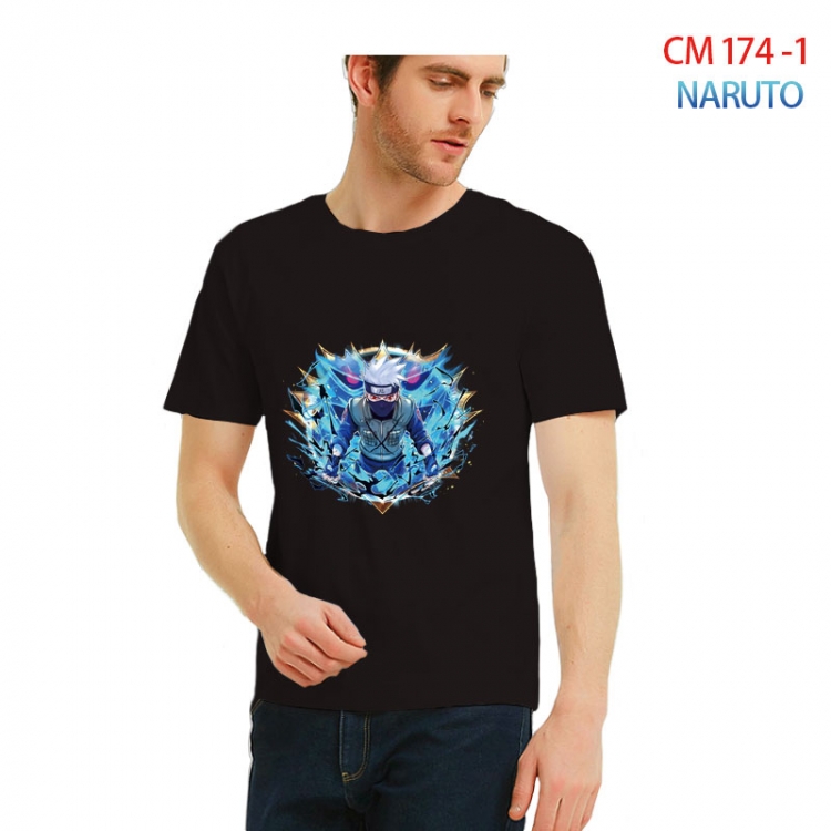 Naruto Printed short-sleeved cotton T-shirt from S to 3XL CM-174-1