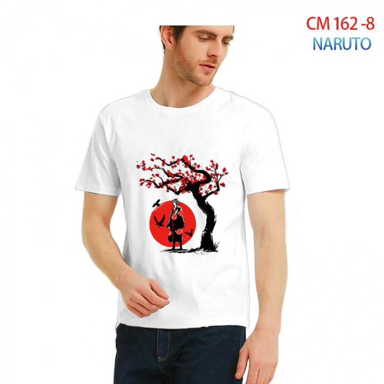 Naruto Printed short-sleeved cotton T-shirt from S to 3XL  CM-162-8