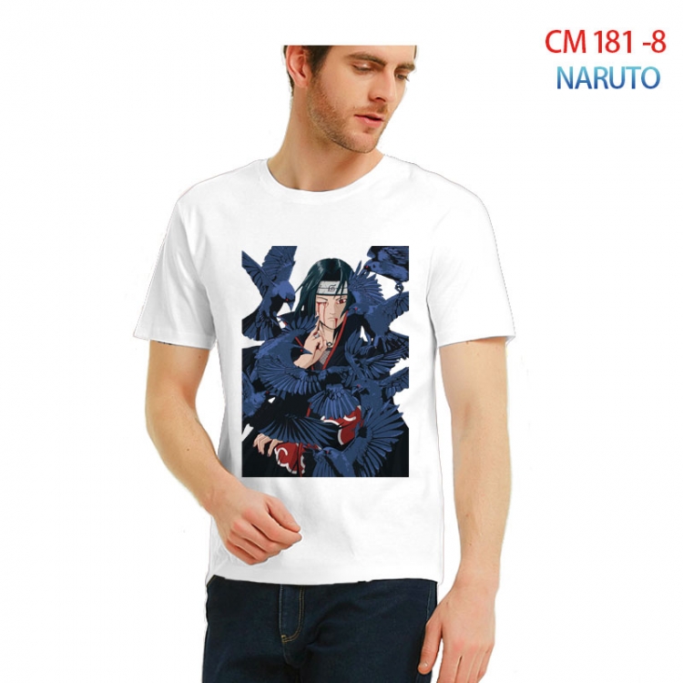 Naruto Printed short-sleeved cotton T-shirt from S to 3XL  CM-181-8