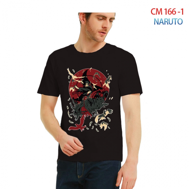 Naruto Printed short-sleeved cotton T-shirt from S to 3XL  CM-166-1