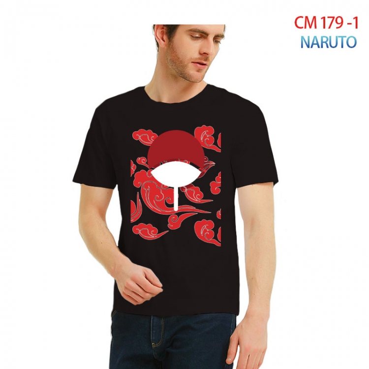 Naruto Printed short-sleeved cotton T-shirt from S to 3XL  CM-179-1