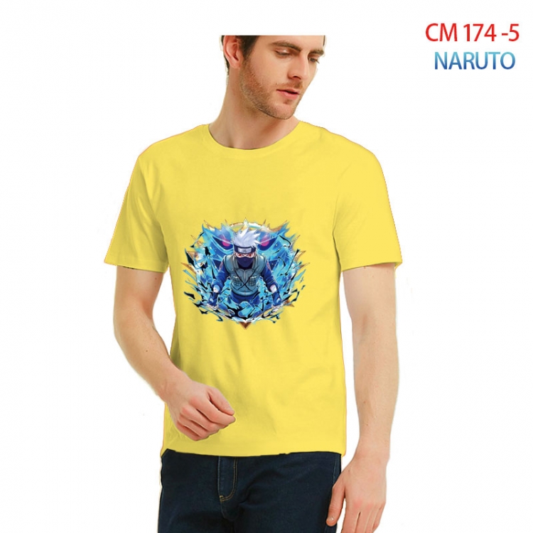 Naruto Printed short-sleeved cotton T-shirt from S to 3XL CM-174-5