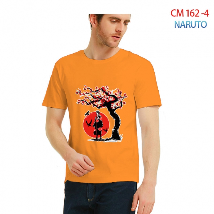 Naruto Printed short-sleeved cotton T-shirt from S to 3XL  CM-162-4