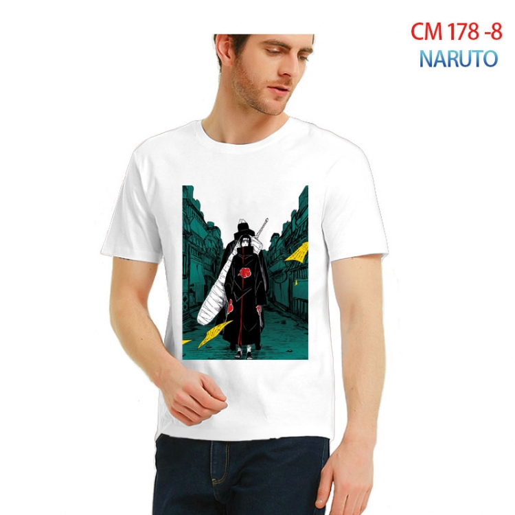 Naruto Printed short-sleeved cotton T-shirt from S to 3XL  CM-178-8